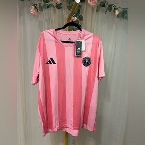 Adidas Inter Miami Messi #10 Pink Soccer Jersey XL MLS Licensed NWT